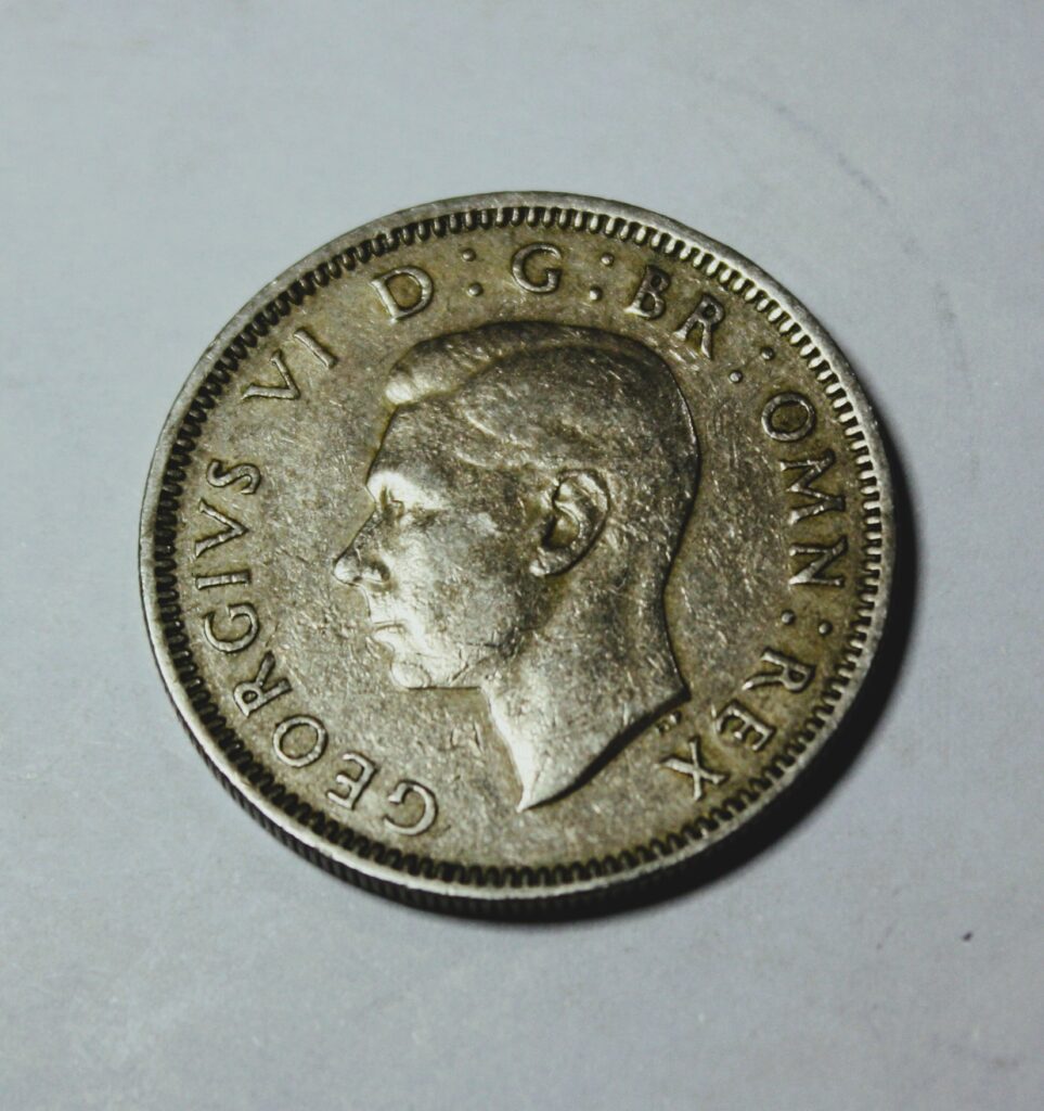 One-Shiling-1949-1-963x1024 One Shilling 1949 – klasyk brytyjskiej numizmatyki