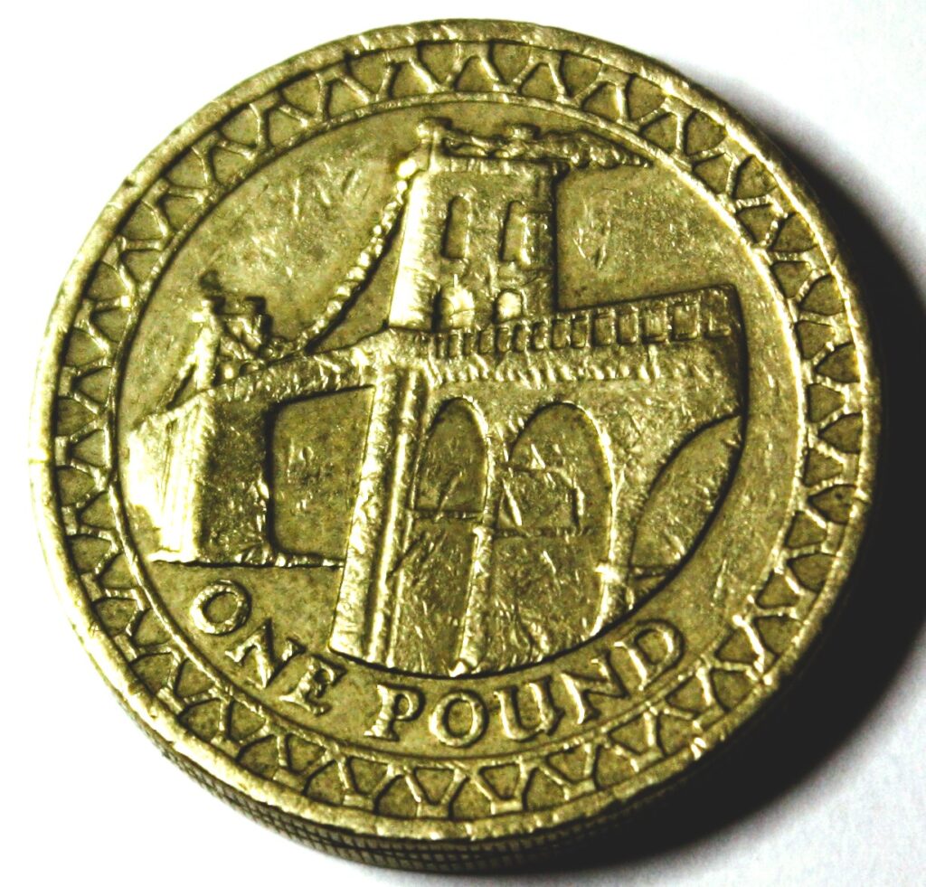 one-pound-2005-9-1024x981 Menai Suspension Bridge – 1 Funt 2005