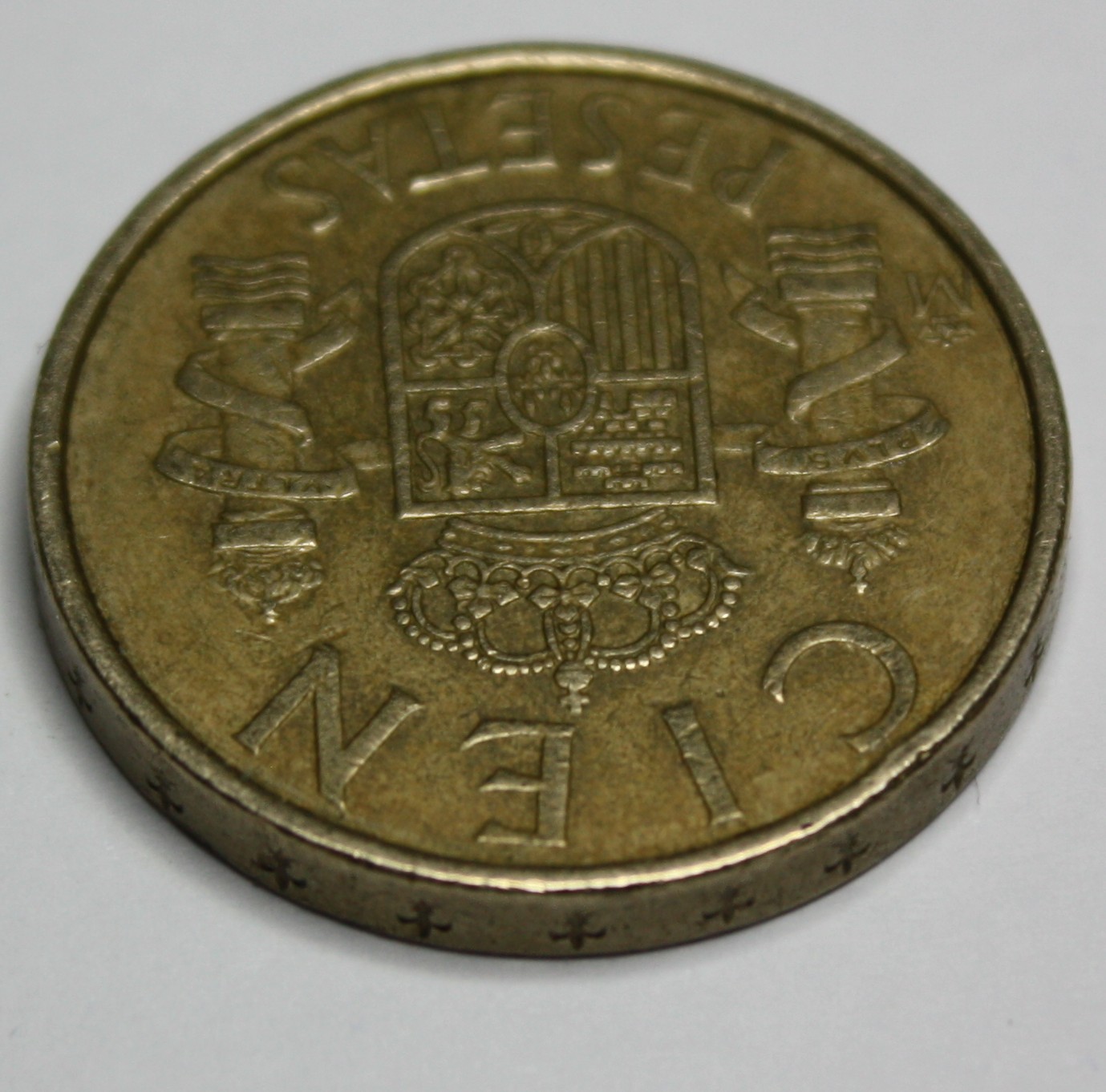 Cien Pesetas 1983 piękna moneta Hiszpanii