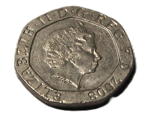 20-pence-2008-2 20 pensów (UK) 2008 – ile zarobisz?
