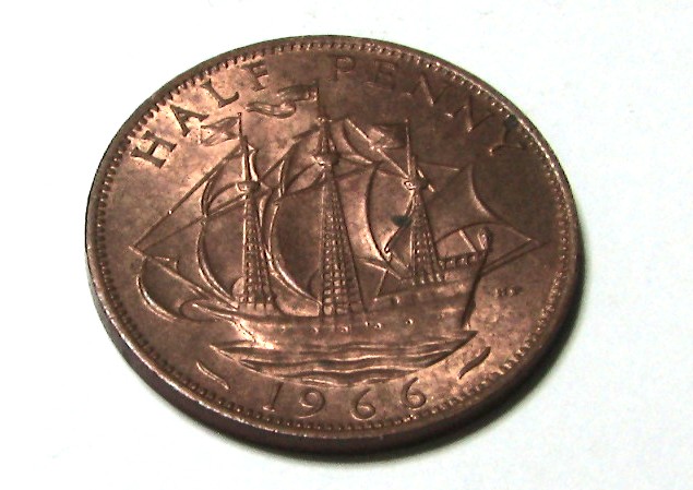 Half-Penny-1966-UK-AllFinds-www.allfinds.com_.pl-3 Half Penny 1966 – czy jest coś warta?