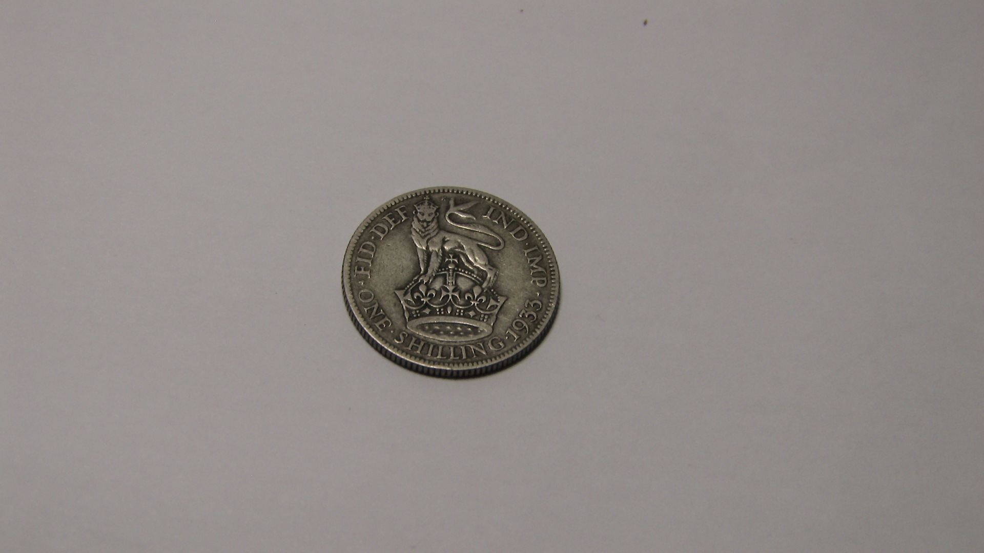 One Shilling 1933 – ile jest warta ta moneta?